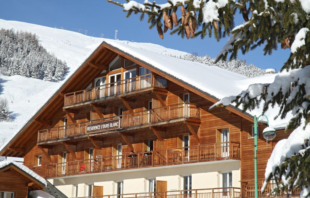 Residence Odalys L'Ours Blanc Les Deux Alpes Buitenkant foto