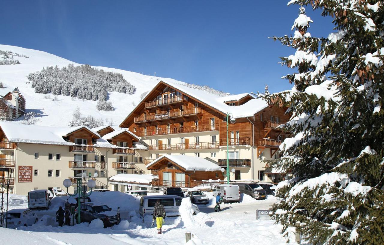 Residence Odalys L'Ours Blanc Les Deux Alpes Buitenkant foto