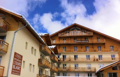 Residence Odalys L'Ours Blanc Les Deux Alpes Buitenkant foto